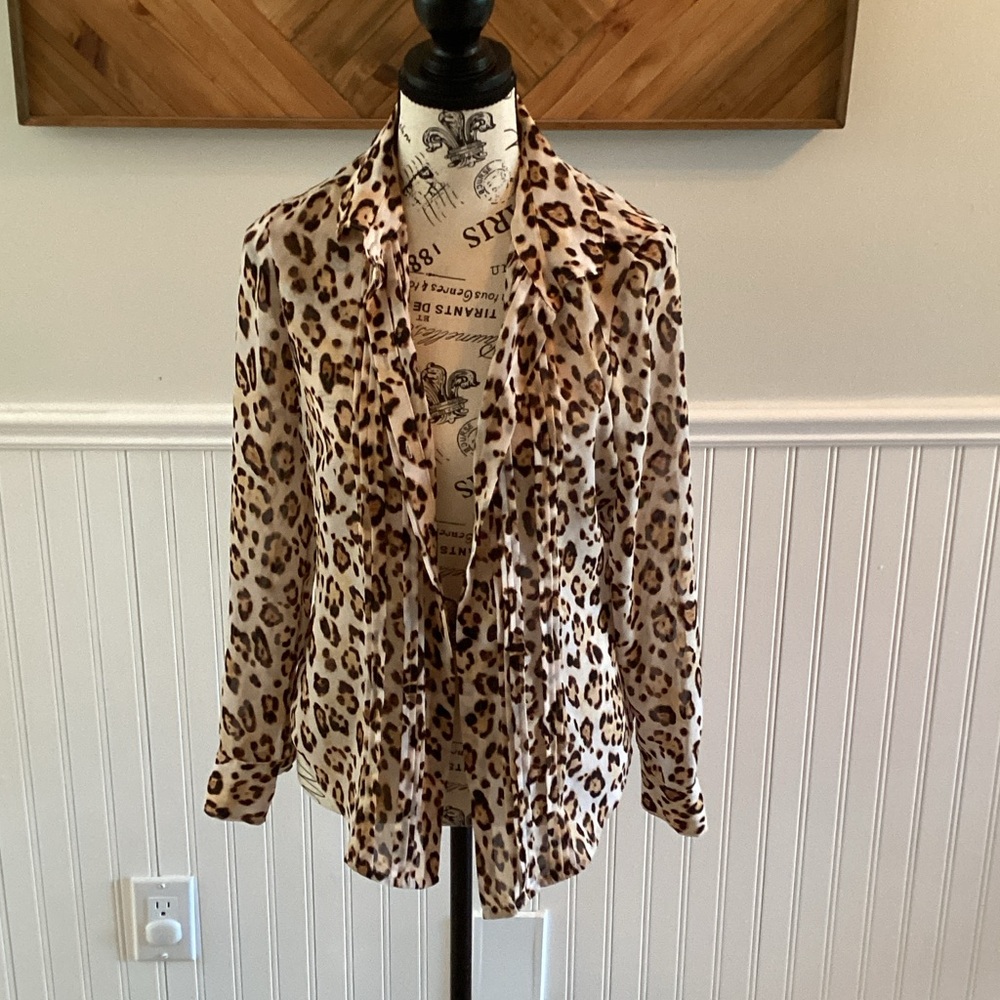 Guess Animal Print Blouse